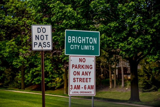 A third white supremacist demonstration took place in Livingston County, this time near a Brighton business district on Saturday, August 17.